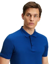 FALKE Poloshirt Blau/Dunkelblau