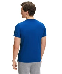FALKE T-Shirt Grau/Dunkelblau