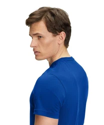 FALKE T-Shirt Grau/Dunkelblau