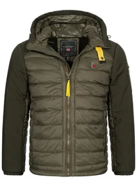 Steppjacke Herren Winter Jacke Parka Steppjacke Kapuze Softshell Gesteppt Neu