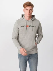 Jack & Jones Sweatshirt JJECORP OLD LOGO SWEAT HOOD NOOS Schwarz/Hellblau/Khaki/Braun/Grau/Hellgrau/Rot/Dunkelgrau