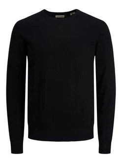 Jack & Jones Pullover JJEEMIL Schwarz (4295)