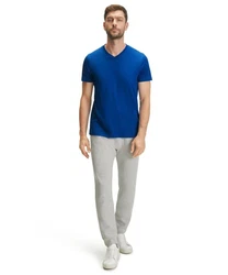 FALKE T-Shirt Grau/Blau/Hellblau