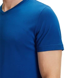 FALKE T-Shirt Grau/Blau/Hellblau