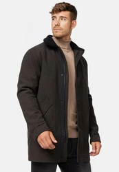 Indicode Kurzmantel Falmo Braun/Khaki/Dunkelgrün/Dunkelbraun/Schwarz/Grau