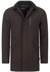 Indicode Kurzmantel Falmo Braun/Khaki/Dunkelgrün/Dunkelbraun/Schwarz/Grau