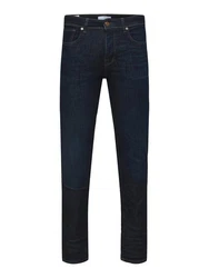 SELECTED HOMME Slim-fit Jeans Leon Dunkelblau