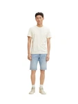 TOM TAILOR Jeansshorts JOSH Weiß/Creme/Khaki/Hellblau/Beige