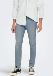 ONLY & SONS Slim-fit-Jeans Loom Hellblau/Blau/Grau