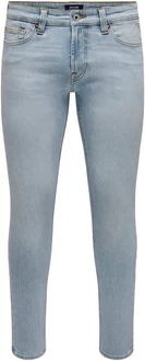 ONLY & SONS Slim-fit-Jeans Loom Hellblau/Blau/Grau