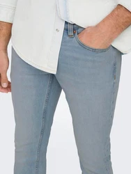 ONLY & SONS Slim-fit-Jeans Loom hellblau