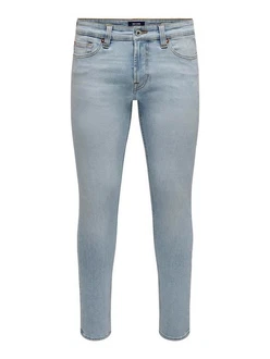 ONLY & SONS Slim-fit-Jeans Loom hellblau