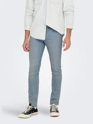 ONLY & SONS Slim-fit-Jeans Loom Hellblau/Blau