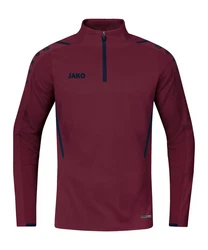 Jako Sweatshirt Challenge Ziptop Dunkelrot/Lila/Dunkelblau/Rosa