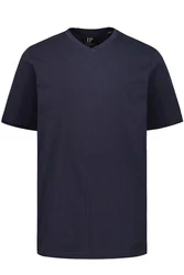 JP1880 T-Shirt Basic V-Ausschnitt Dunkelblau/Blau