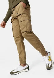 Indicode Cargohose Leonard Khaki/Braun/Beige