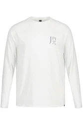 JP1880 T-Shirt Funktions-Shirt FLEXNAMIC Weiß/Creme/Grau