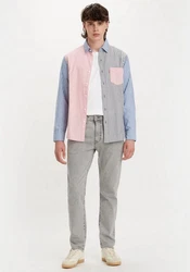 LEVI'S Jeans '501' '502 Taper' Grau/Hellgrau