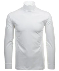 RAGMAN Rollkragenshirt Weiß/Creme/Grau