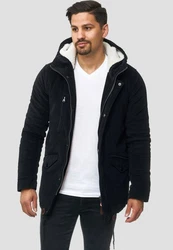 Indicode Winterjacke Dudley Schwarz