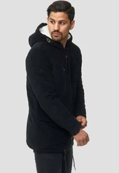Indicode Winterjacke Dudley Schwarz