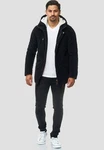 Indicode Winterjacke Dudley Schwarz