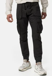 Indicode Cargohose Leonard Khaki/Schwarz/Dunkelgrau/Dunkelgrün/Dunkelblau