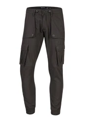 Indicode Cargohose Leonard Khaki/Schwarz/Dunkelgrau/Dunkelgrün/Dunkelblau