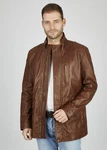 bugatti Lederjacke BUANDIAMO Braun/Dunkelbraun/Beige