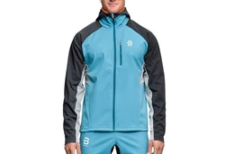 DAEHLIE Funktionsjacke Jacket North Blau/Grau/Hellblau/Orange