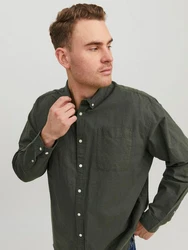 Jack & Jones Langarmhemd Oxford Grn