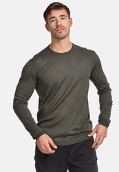Jeff Strickpullover Greyson Grau