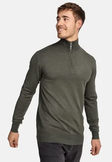 Indicode Strickpullover Frankie Dunkelgrün/Khaki Indicode Strickpullover Frankie Dunkelgrün/Khaki