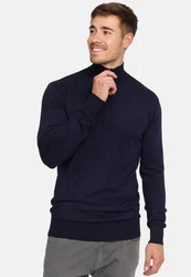 Indicode Strickpullover Frankie Dunkelblau