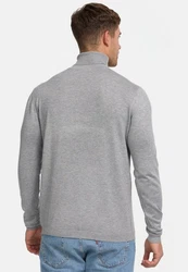 Jeff Strickpullover Malcolm Grau/Hellgrau