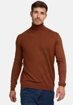 Jeff Strickpullover Malcolm Braun/Dunkelrot/Orange/Rot