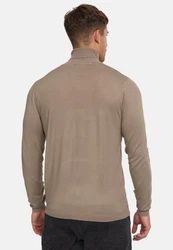 Jeff Strickpullover Malcolm Beige/Braun/Khaki