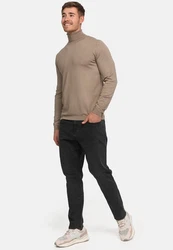 Jeff Strickpullover Malcolm Beige/Braun/Khaki