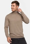 Jeff Strickpullover Malcolm Beige/Braun/Khaki