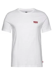 LEVI'S T-Shirt '2 Pack Crewneck Graphic' Hm White/Mid Tone Grey Heather