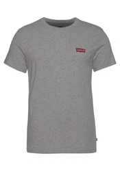 LEVI'S T-Shirt '2 Pack Crewneck Graphic' Hm White/Mid Tone Grey Heather