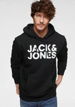 JACK & JONES Sweatshirt CORP Logo Hoodie Black 2