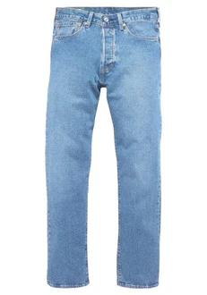 LEVI'S Jeans '501' '502 Taper' Hellblau/Blau