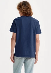 Levi's V-Shirt LE ORIGINAL HM VNECK Dunkelblau/Blau