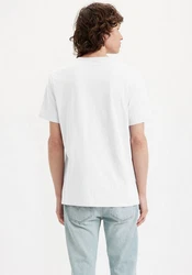 Levi's V-Shirt LE ORIGINAL HM VNECK Weiß/Creme/Rot