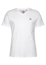 Levi's V-Shirt LE ORIGINAL HM VNECK Weiß/Creme/Rot