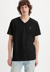 Levi's V-Shirt LE ORIGINAL HM VNECK Schwarz