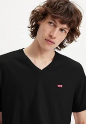 Levi's V-Shirt LE ORIGINAL HM VNECK Schwarz