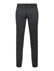 ONLY & SONS Hose Mark Dunkelgrau/Dunkelblau/Grau
