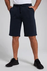 JP1880 Sweat-Bermuda mit Tunnelzug Dunkelblau/Blau